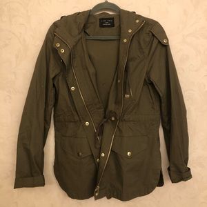 Women’s Large Olive Jacket, NEVER WORN!